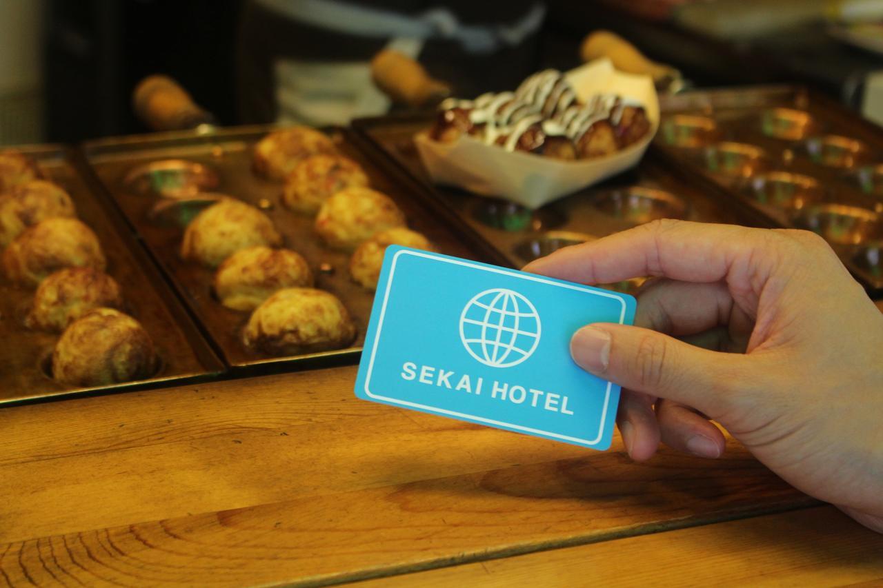 Sekai Hotel Shika Osaka Dış mekan fotoğraf